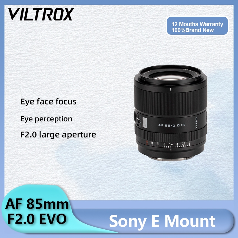 Viltrox 85mm F2.0 EVO โฟกัสอัตโนมัติ AF รูรับแสงขนาดใหญ่ Full Frame Portrait Prime เลนส์สําหรับ Sony
