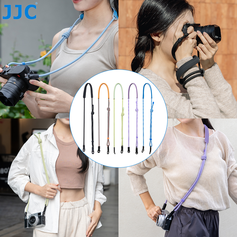 JJC Retro-สไตล์สายคล้องคอกล้องสําหรับFujifilm X-T30 III X-E5 X-T50 X100VI Xthir X-T20 X-T5 X-S20 Lei