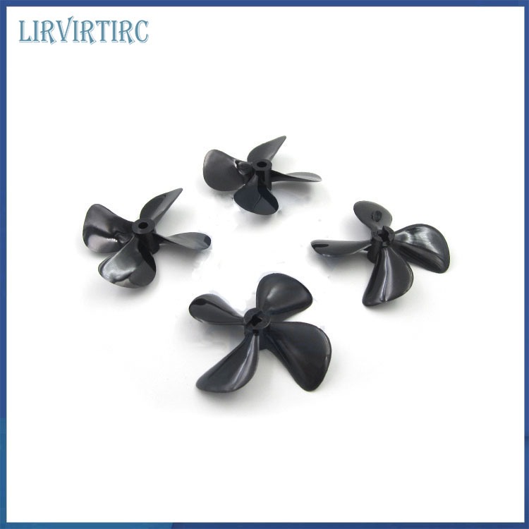 RC เรือ 4 ใบมีดใบพัด 55 มม. 60 มม. Prop PC Hole 4 มม.ความแข็งสูง CW CCW Full-immersion นําเข้าจําลอง Marine ใบพัด