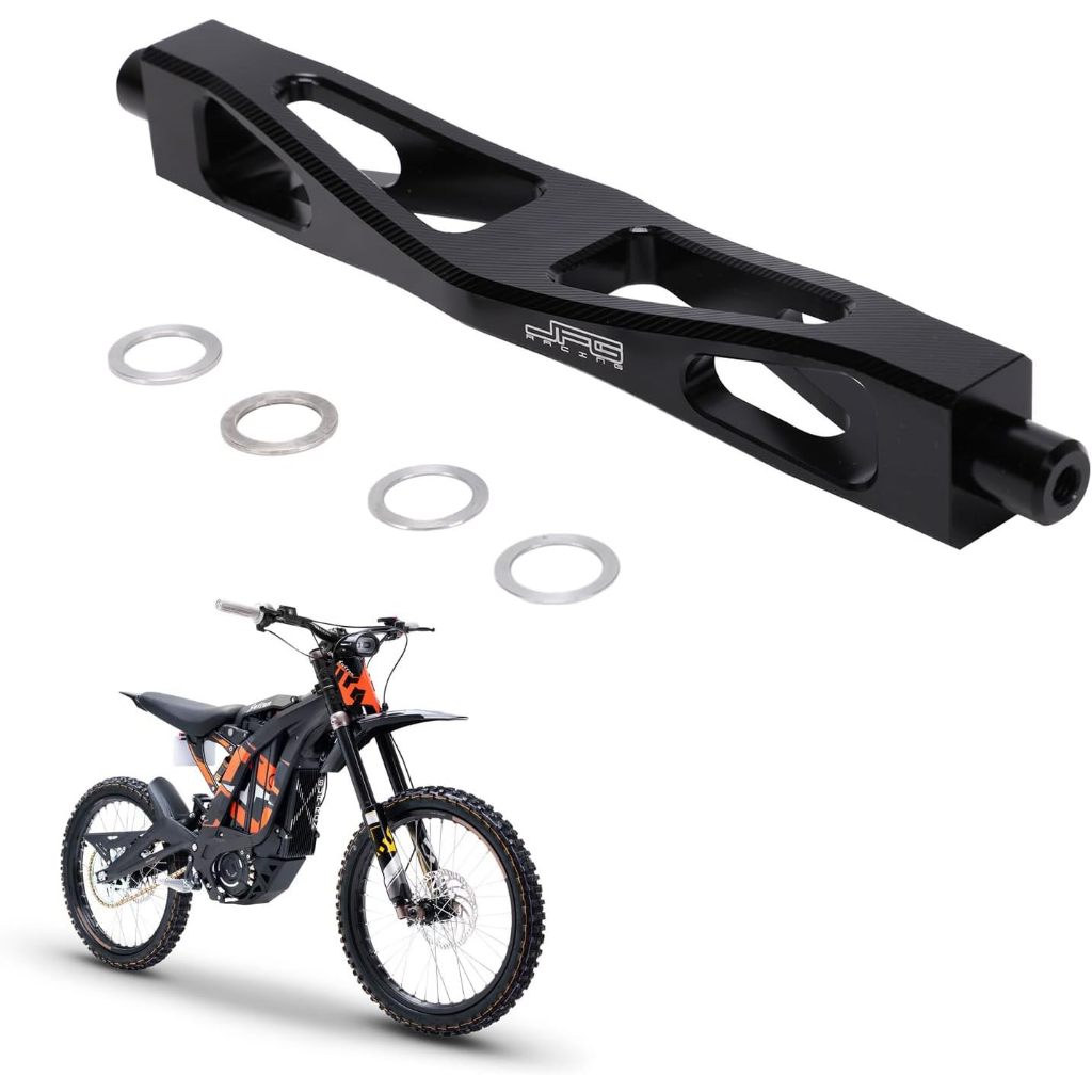 Sur Ron Foot Pegs Support Brace,Dirt Bike Foot Pegs Bracket Bridge Structure 7075 Aluminum for Surron Sur Ron Light Bee X/S/LBX Segway X260 X160 Electric Dirt Bike EBike Red