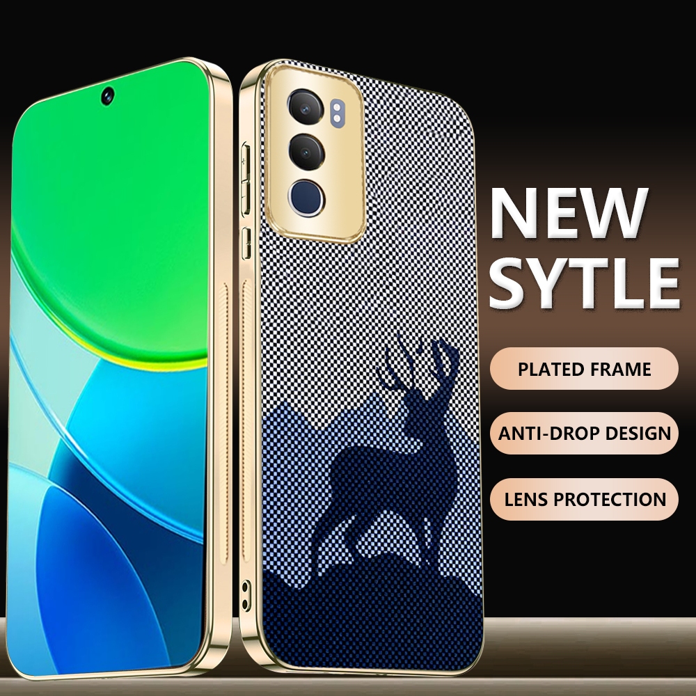 Sunyi สําหรับ Vivo Y21D Y31 Y39 Y400 Y300 Pro Creative & Stylish เคสโทรศัพท์กันกระแทก