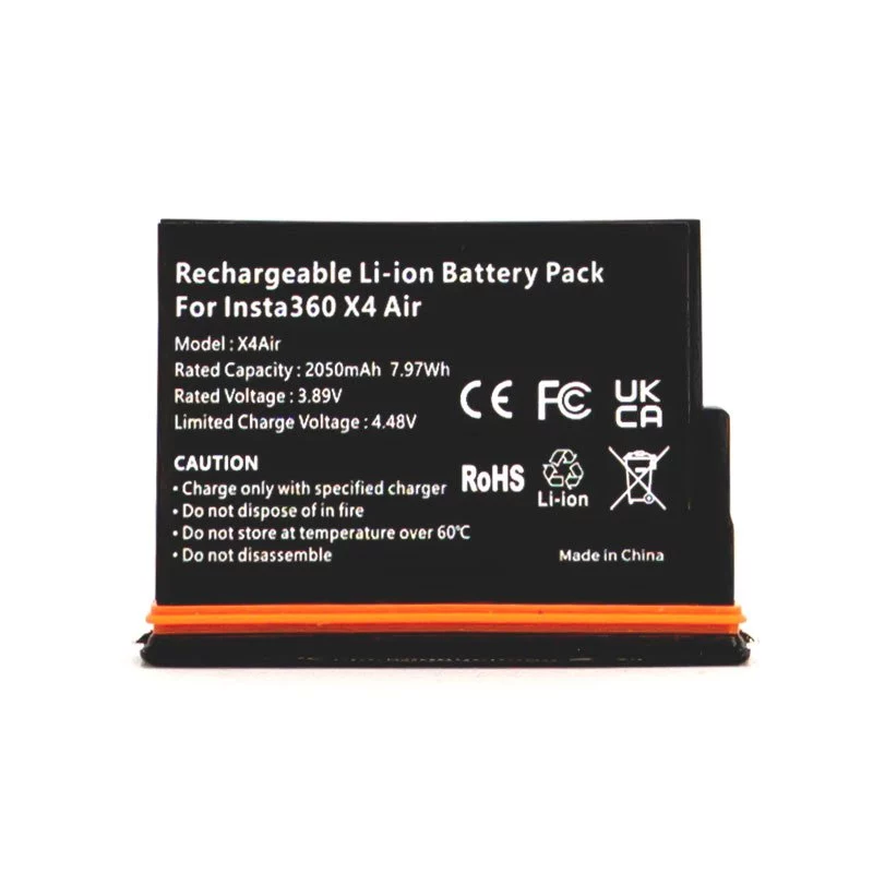 แท่นชาร์จคู่สำหรับกล้อง Insta360 X4 Air เคสชาร์จแบตเตอรี่ อุปกรณ์เสริม กล่องจ่ายไฟ Battery Charger Hub thumbnail 6