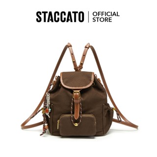 Staccato Women's Backpack Shoulder Bag กระเป๋าเป้สะพายไหล่สไ…