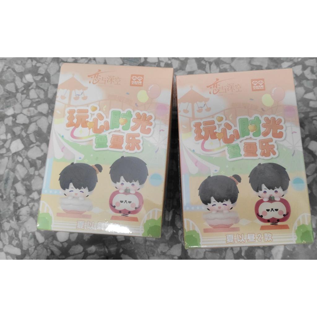 [ในสต็อก] สินค้าอย่างเป็นทางการ Love and Deepspace Playful Moments Series Blind Box Stackable Mini Figurines Sylus,Rafayel,Zyne,Xavier Caleb Perfect Collectible Gift Idea 25aa - รูปที่ 3