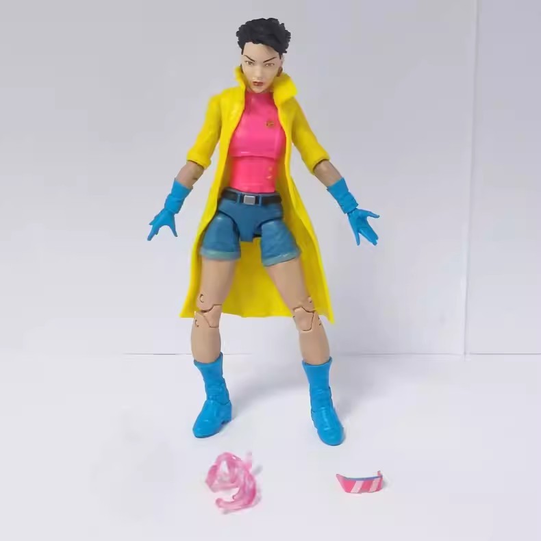(ไม่มีกล่อง)Marvel Legends X-Men Jubilee Li Qianhuan แอ็คชั่นฟิกเกอร์ขนาด 6 นิ้ว