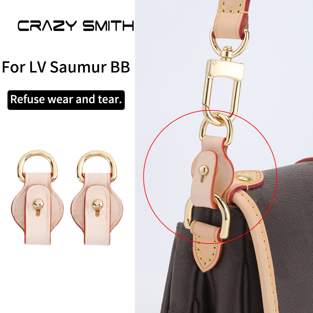 CRAZYSMITH สายคล้องกระเป๋าสำหรับLV Saumur การออกแบบTransformation และฮาร์ดแวร์ป้องกันการเสื่อมสภาพ