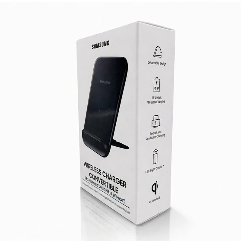 Samsung Wireless Charger สําหรับ Galaxy S25 S24 S23 S22 S21 S20 S10 Plus Induction Dock Station