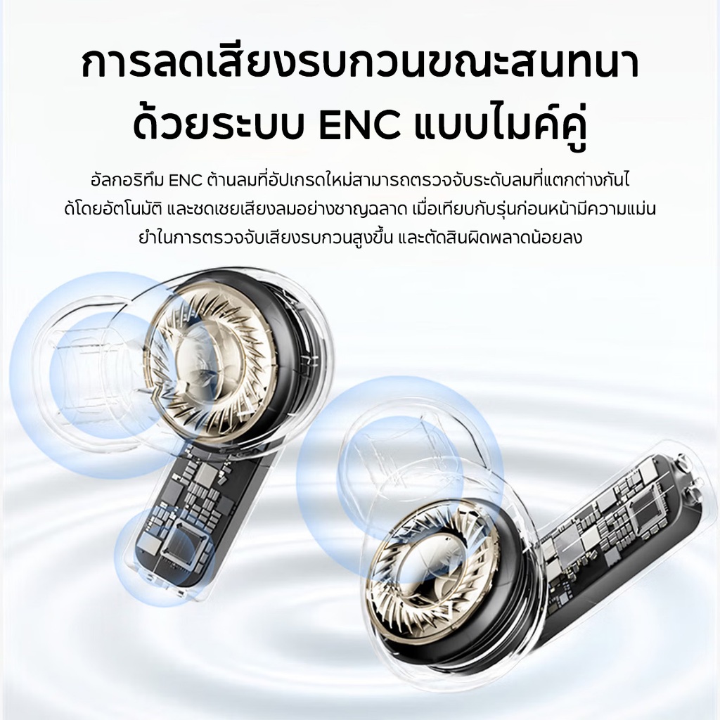 หูฟังบลูทูธ PHILIPS TAT3569 True Wireless In-Ear ANC หูฟังตัดเสียงรบกวนหูฟังซับวูฟเฟอร์ HD Calling หูฟังไร้สาย ราคา ถูกที่สุด ดีลบีเคเค แกลเลอรีภาพที่ 3