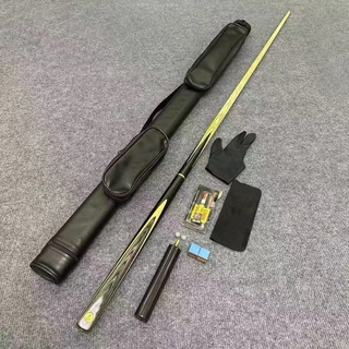 Snooker ไม้คิวสนุ๊กเกอร์ คิวไม้แอช แบบต่อ 3/4 ส่วน หัวคิว 10 มม. แรงถ่ายโอนสูง ควบคุมลูกคิวได้แม่นยำ