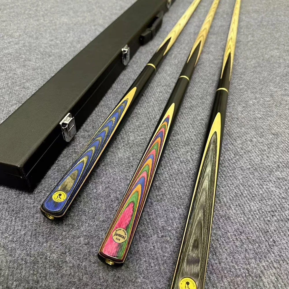 Snooker ไม้คิวสนุ๊กเกอร์ คิวไม้แอช แบบต่อ 3/4 ส่วน หัวคิว 10 มม. แรงถ่ายโอนสูง ควบคุมลูกคิวได้แม่นยำ
