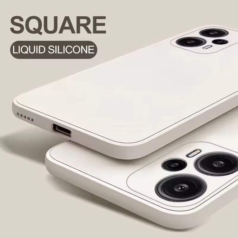 เคสกำมะหยี่ขอบเหลี่ยม สำหรับ Xiaomi POCO F8 Ultra F5 F4 M8 M4 M3 X8 X7 X6 X5 X4 X3 GT NFC F2 F3 Pro 