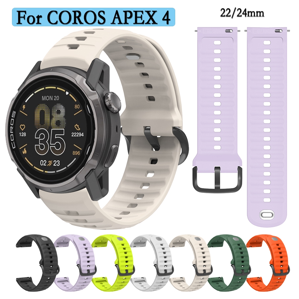 22/24 มม.สําหรับ COROS APEX 4 42/46 มม.สายนาฬิกาสําหรับ COROS NOMAD | สายรัดข้อมือ COROS PACE 4/3 พร้อมหัวเข็มขัดซ่อน