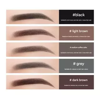 [COD] 2-in-1 ดินสอเขียนคิ้วกันน้ํา Sweatproof Natural Shades Defined & Long-Lasting Tint Brow เครื่องมือแต่งหน้าเครื่องสําอางแต่งหน้า Tint Natural Paint Tattoo Eyebrow Pen
