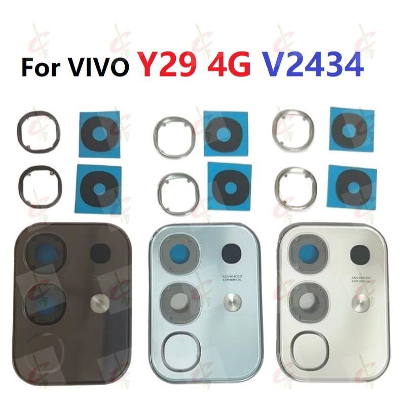 ฝาครอบเลนส์กล้องพร้อมกรอบสําหรับ vivo Y29 4G V2434
