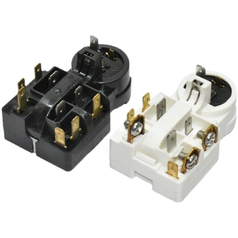 เหมาะสําหรับคอมเพรสเซอร์ตู้เย็น PTC Starter QP3-12A รีเลย์ตัวป้องกันโอเวอร์โหลด
