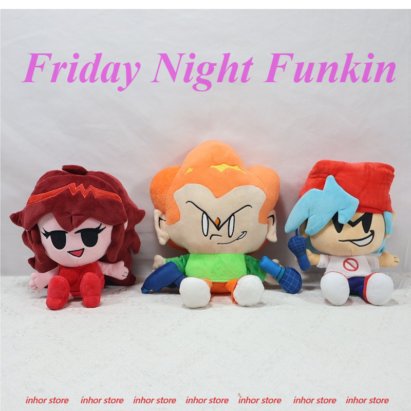 FNF Nene Pico Darnell Plushie Friday Night Funkin แฟนแฟนตุ๊กตานุ่มตุ๊กตาของเล่นสําหรับแฟนชายหญิงเด็ก