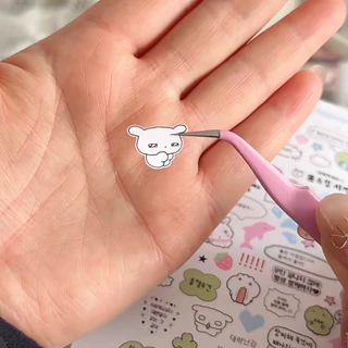 สติกเกอร์ตกแต่ง ลายน่ารัก เหมาะติดสมุด เคสโทรศัพท์และแก้วน้ำ สำหรับงานประดิษฐ์