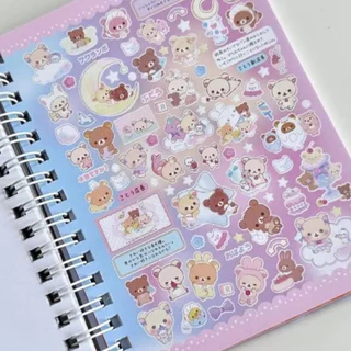 สติกเกอร์ตกแต่ง ลายน่ารัก เหมาะติดสมุด เคสโทรศัพท์และแก้วน้ำ สำหรับงานประดิษฐ์