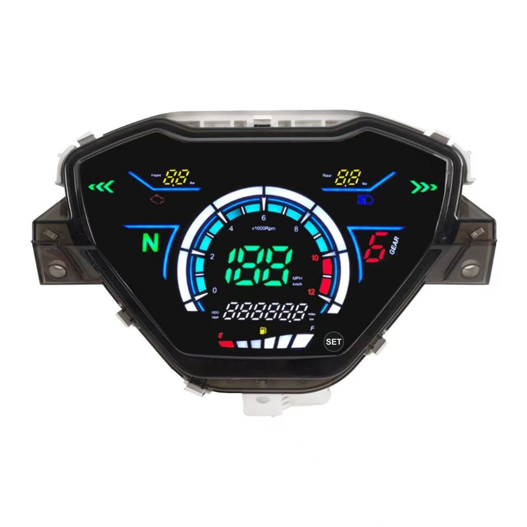 สําหรับ Wave110i 2022-2024 Digital Meter สําหรับ LED Speedometer Tachometer 37100-K2J-T01