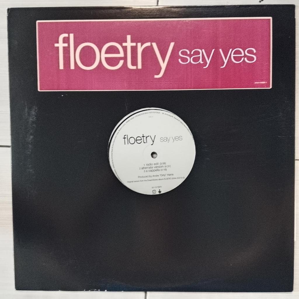 Floetry – Say Yes 	ไวนิล R&B ร่วมสมัย lp