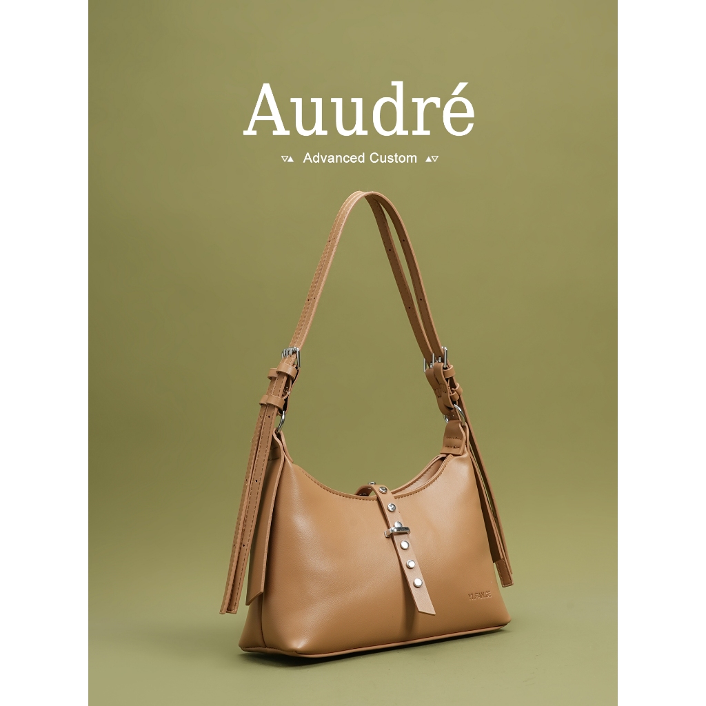 Auudre Retro Niche Shoulder Armpit Bag Work Commuter Bag