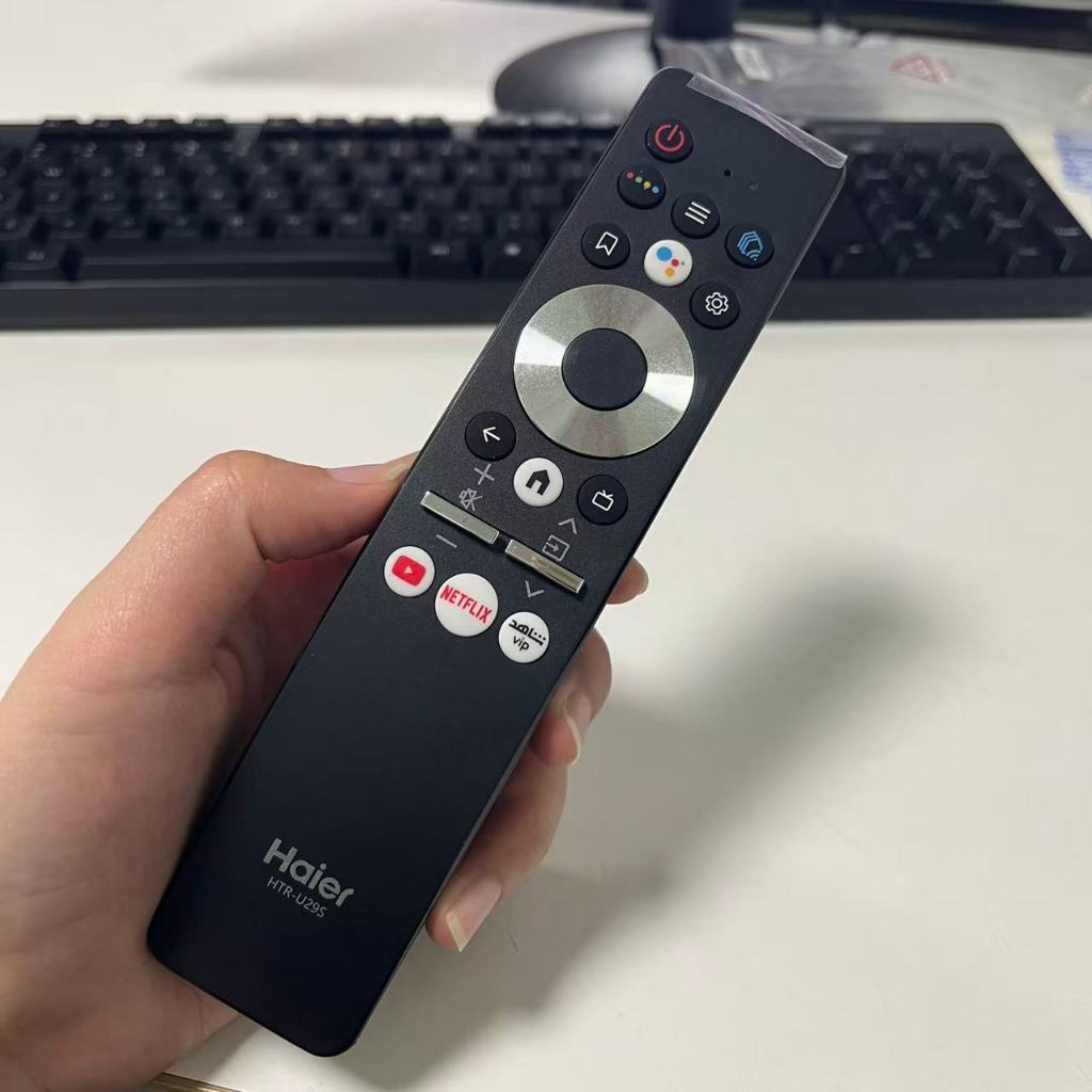 เสียงรีโมทคอนโทรล HTR-U29S เหมาะสําหรับ Haier TV H75S5UG H65K6UG H50K6UG
