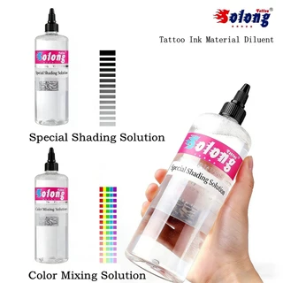 SOLONG 120ML(4OZ)360ML(12OZ) Tattoo Ink Solution สีแรเงาพิเศษผสม Solution Blending Agent Pigment Enhancer วัสดุ Diluent สําหรับ Body Art Tattoo Supplies