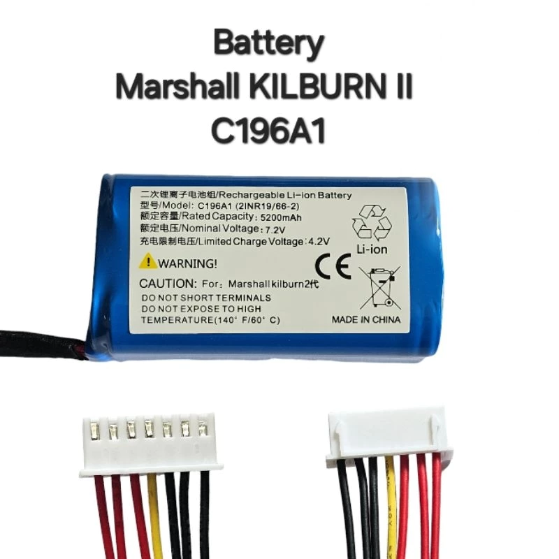 【จัดส่ง 24 ชั่วโมง】สำหรับ Marshall Kilburn II แบตเตอรี่เสียงบลูทู ธ (No.C196A1)