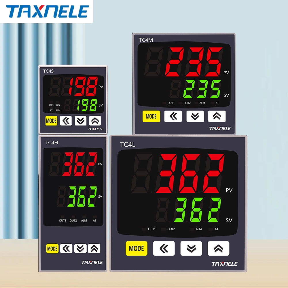 Digital PID Thermostat Dual Output Universal Input TC4S TC4H TC4L TC4M Temperature Controller Regula