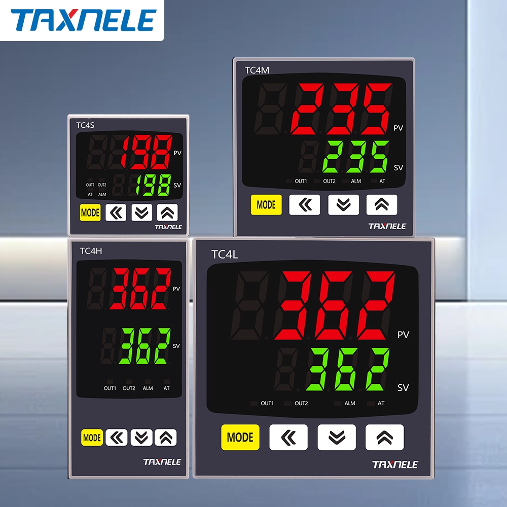 TC4S TC4H TC4L TC4M Digital PID Thermostat Dual Output Universal Input Temperature Controller Regula