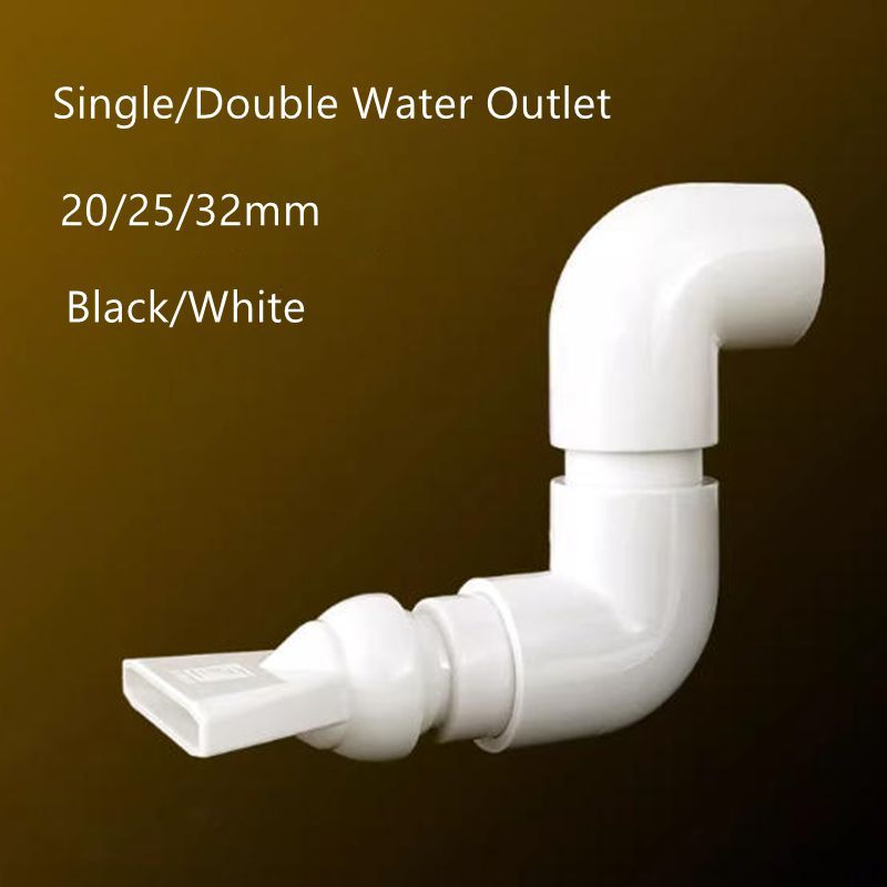 1 ชุดถังปลา Duckbill Water Outlet ด้านข้างกรองกลับกรองปรับมุม Aquarium DIY ชุด PVC ข้อต่อ