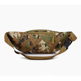 Fanny Pack, กระเป๋าสะพายไหล่, ไนลอนกันน้ํา, หลายชั้น, ที่เก็บโทรศัพท์, ความจุขนาดใหญ่