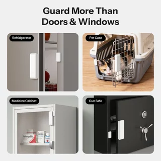 SONOFF SenseGuard DW Gen2 Zigbee Door/Window Sensor SNZB-04PR2 Active Security Tamper Alerts Smart Automation สําหรับ Security Matter Bridge ผ่าน Apple Home Comfort Slim Discreet Design