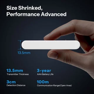 SONOFF SenseGuard DW Gen2 Zigbee Door/Window Sensor SNZB-04PR2 Active Security Tamper Alerts Smart Automation สําหรับ Security Matter Bridge ผ่าน Apple Home Comfort Slim Discreet Design