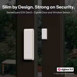SONOFF SNZB-04PR2 Zigbee ประตู/หน้าต่าง Sensor SenseGuard DW Gen2 Active Security Tamper Alerts สมาร์ท Automation สําหรับ Security Comfort Slim Discreet Design Matter ผ่านสะพาน Apple Home