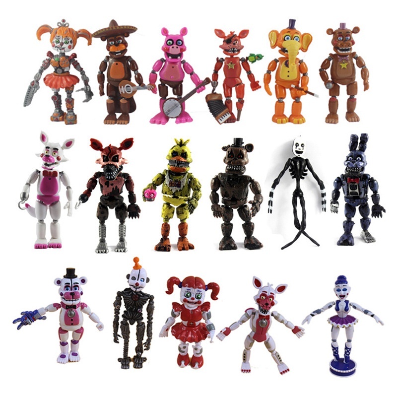 Five Nights at Freddys (FNaF) โมเดลของเล่นที่มีข้อต่อหลายจุด