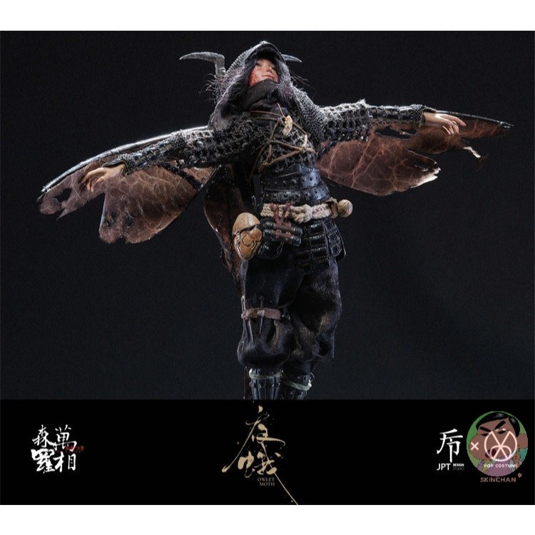 JPT Design × POPCOSTUME 1/6 JPT-016 Myriads of Face Owlet Moth Action Figure