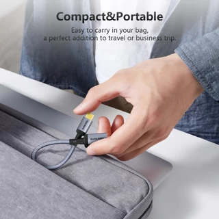 SUNKANDI USB C ถึง USB 3.1 OTG สายเปลือกอลูมิเนียม 10GB สายถ่ายโอนข้อมูลสําหรับแล็ปท็อปแท็บเล็ตโทรศัพท์มือถือ
