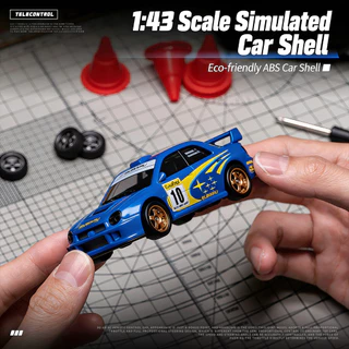 1/43 Mini 4WD RC Drift รถ Subaru RX7 M4 เดสก์ท็อป 2.4G รีโมทคอนโทรล RX7 Subaru รถรุ่น Racing JDM ยุง 1:43 รถขนาดเล็กสําหรับ Boy ของขวัญ