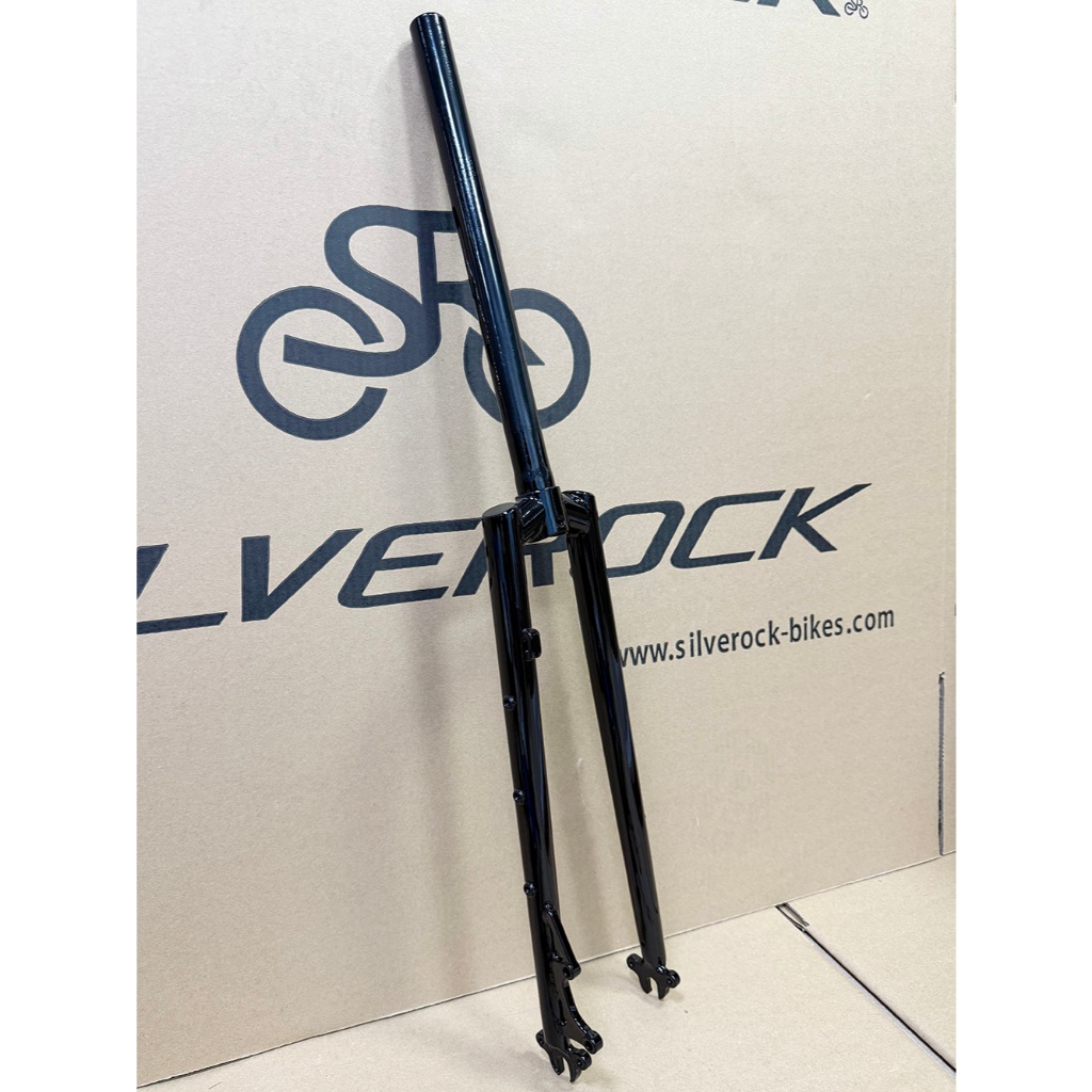 โครเมี่ยมเหล็ก 4130 ส้อมจักรยานเสือหมอบกรวด Cyclocross 700C 28zoll 29er 28.6 มม.25.4 มม.1 นิ้วดิสก์เ