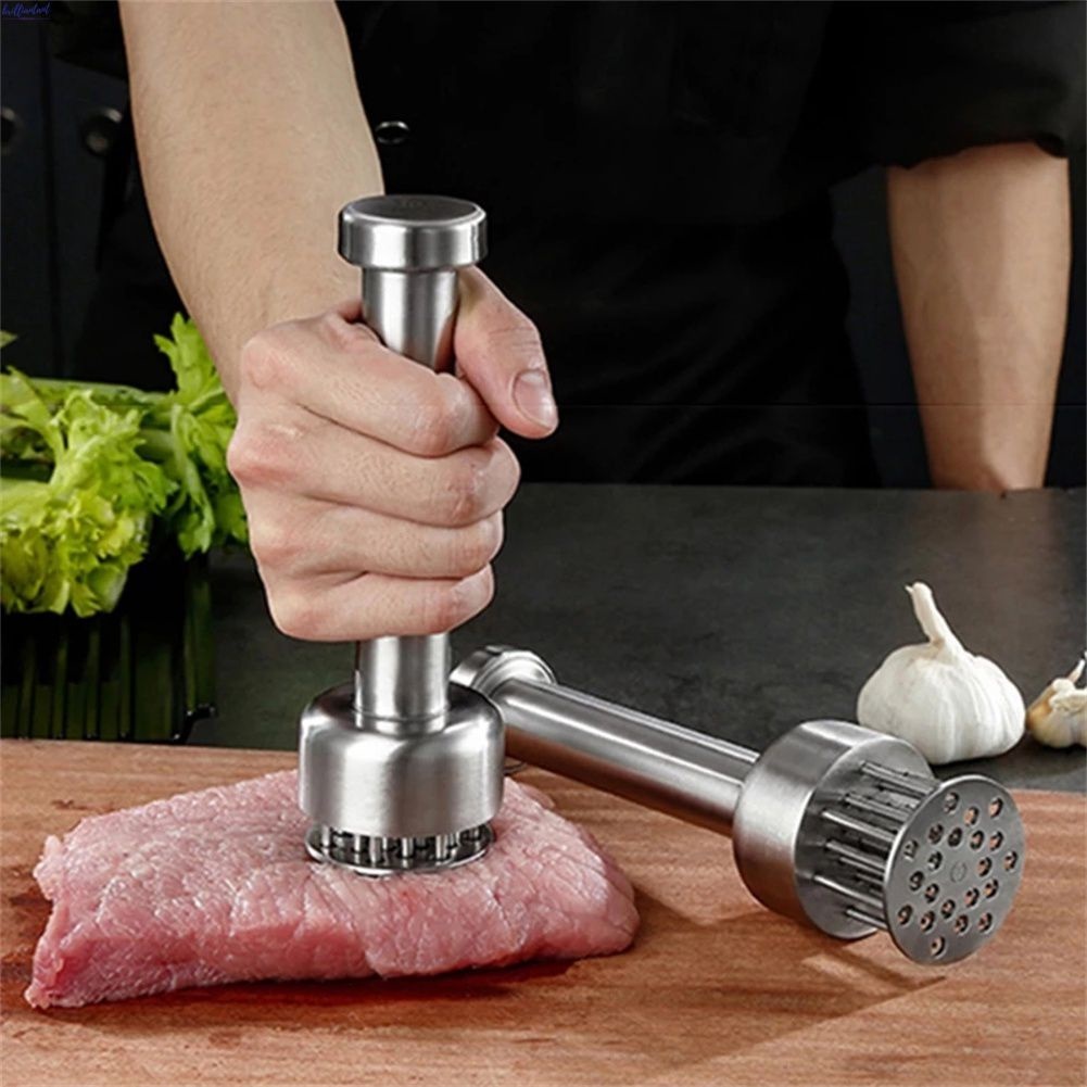 ที่จิ้มหมูกรอบ สแตนเลสเกรดอาหาร ส้อมจิ้มเนื้อ ที่จิ้มเนื้อ อุปกรณ์จิ้มเนื้อหมูกรอบ จิ้มหนังหมู