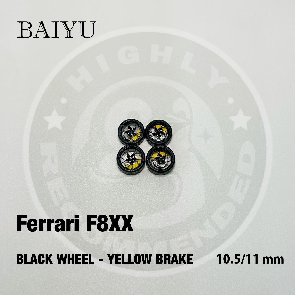 BAIYU 1/64 รถโมเดลล้อ - F8xx