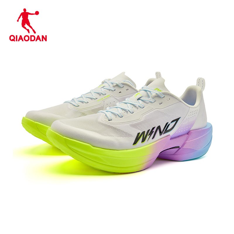 Qiaodan WIND 4.0 PRO รองเท้าวิ่งผู้หญิง Marathon Racing Full-Palm Carbon Plate QDB022262291