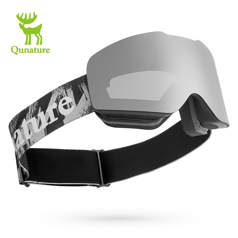 Quature แว่นตาสกี Anti-UV Anti-Fog น้ําหนักเบา Breathable Frameless แว่นตาปรับหิมะแว่นตาอุปกรณ์เสริม