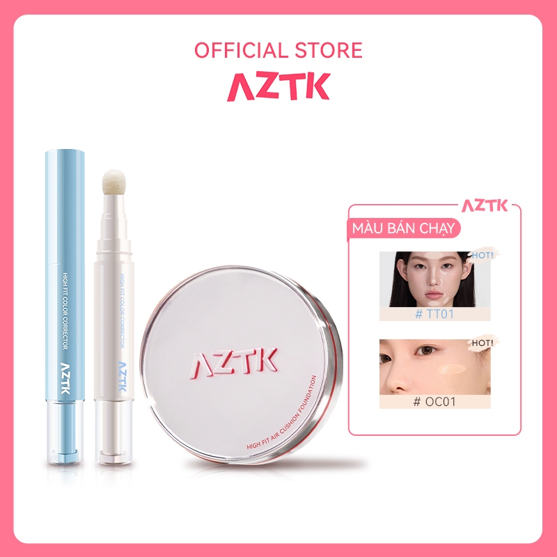 [AZTK] คอนซีลเลอร์ Brightening Liquid ปากกาสติกเกอร์โลชั่น Air Cushion คอนซีลเลอร์ Air Cushion Moist