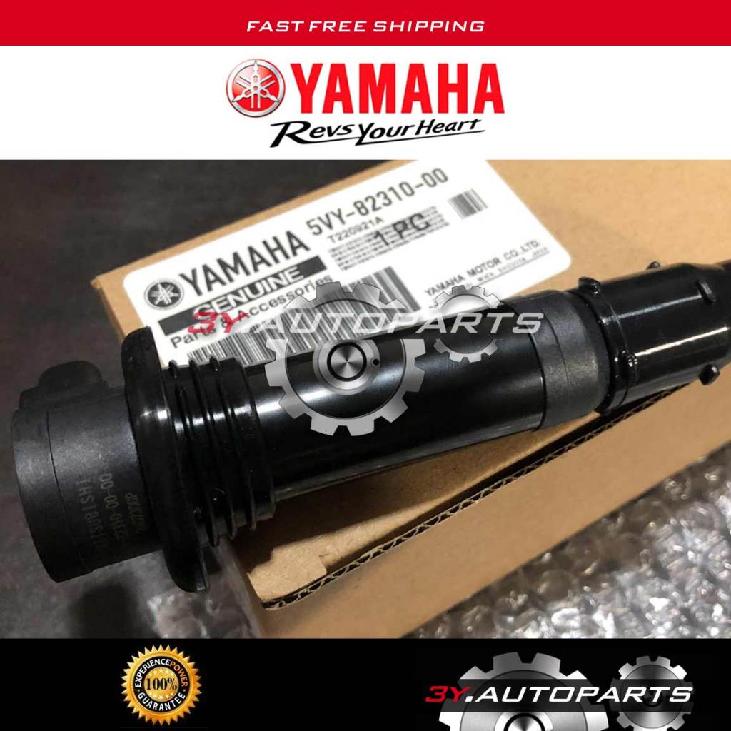 ของแท้ใหม่ YAMAHA 5VY-82310-00 R1 COIL PLUG (1PC) CAP SPARK PLUG IGNITION COIL 5VY8231000