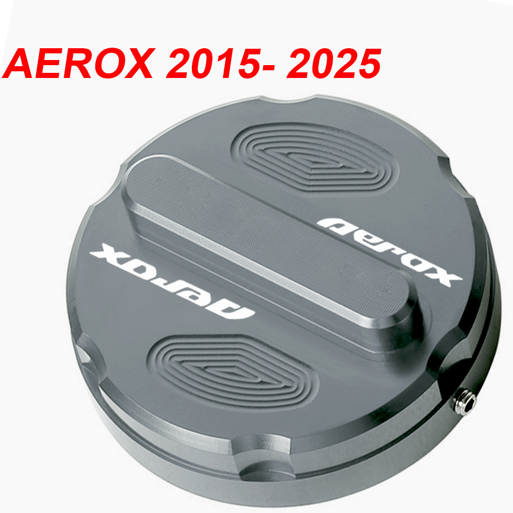 AEROX 2026 2025 AEROX V3 V2 V1 CNC ฝาครอบฝาถัง Aerox 155 ฝาครอบตกแต่งถังแก๊ส