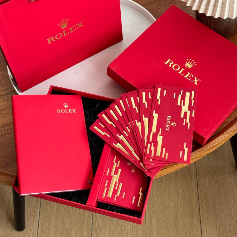 Shang familyRolex 2026 New Year of the Horse Red Notebook+Red Envelope Set Gift Box Packaging
