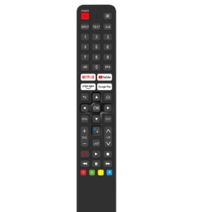 รีโมทคอนโทรลรุ่น RC-AD06 Series 500AN สําหรับรีโมททีวี รุ่น RC-AD06 สําหรับ Smart TV Series 500