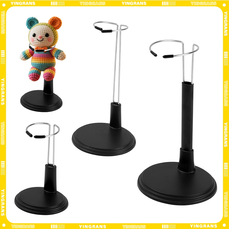 [yingrans] ตุ๊กตาโลหะปรับได้หุ่นจําลองขาตั้งที่วางยึดรองรับตุ๊กตาอุปกรณ์เสริม TH